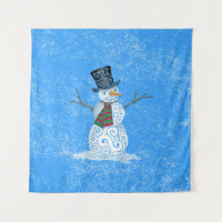 Joyeux Snowman Tourbillonnant