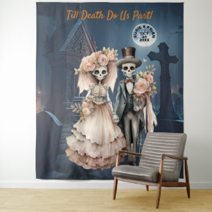 Tenture Jusqu'à la mort faisons-nous partie Halloween Hang