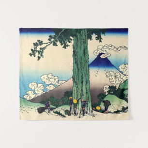 Tenture Katsushika Hokusai - Passe Mishima dans la provinc