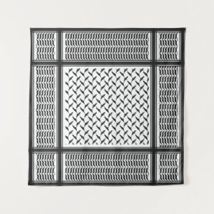 Tenture Keffiyeh palestinien
