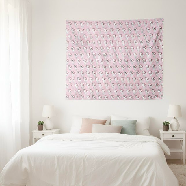 Tenture Kitty Tapestry (Créateur téléchargé)