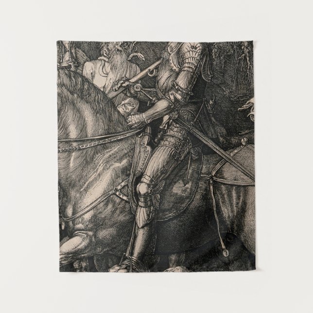 Tenture Knight Death et le diable Albrecht Durer (Devant)