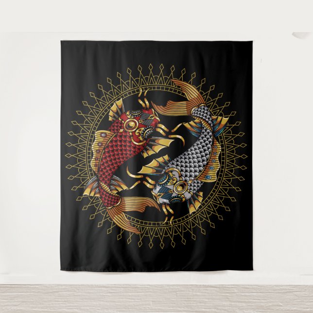 Tenture Koi Fish (Devant)