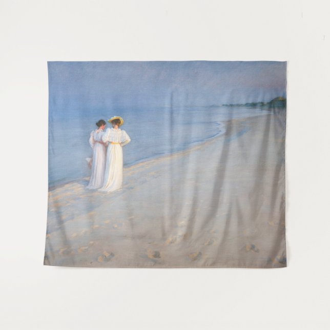 Tenture Kroyer - Soirée d'été sur Skagen Beach (Devant (Horizontal))