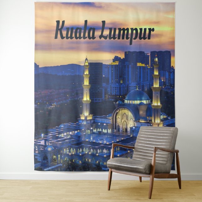 Tenture Kuala Lumpur (En situation)