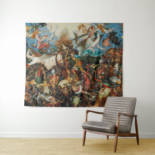 Tenture La chute des anges rebelles   Pieter Bruegel l'Anc