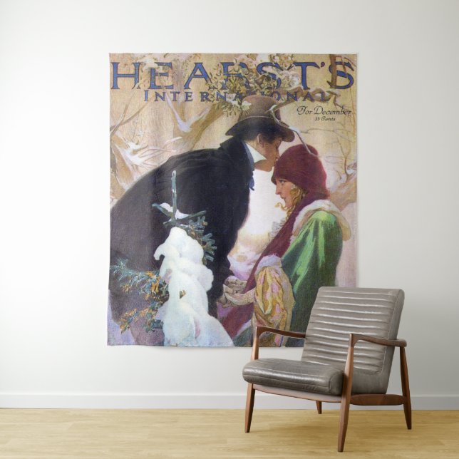 Tenture La couverture internationale de Hearst, Alphonse M (En situation)