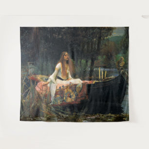 Tenture La Dame de Shalott, par John William Waterhouse