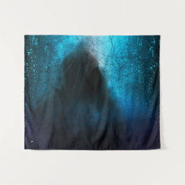 Tenture La Faucheuse dans l'obscurité