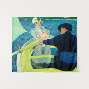 Tenture La fête nautique par Mary Cassatt