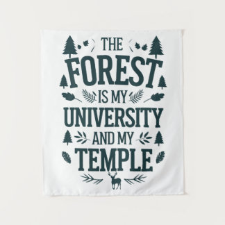 Tenture La Forêt - Mon Université et Mon Temple