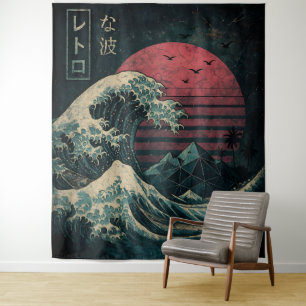 Tenture La Grande Classique de la Vague Rétro