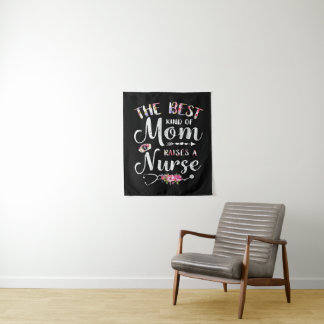 Tenture La Meilleure Maman Élève Une Infirmière