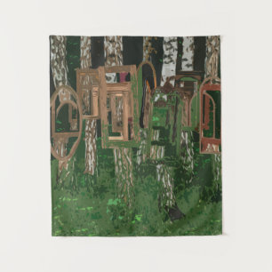 Tenture La nature sauvage des miroirs Couverture Art