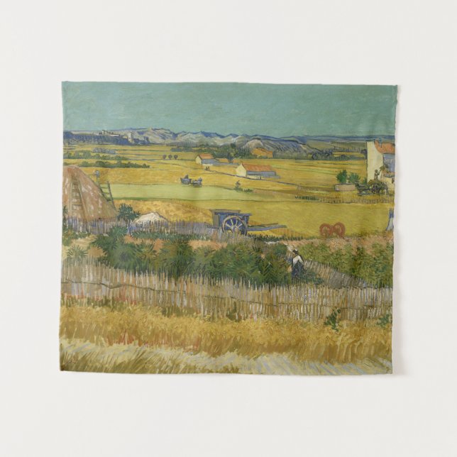 Tenture La récolte par Vincent van Gogh (Devant (Horizontal))