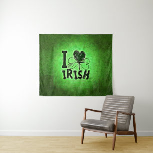 Tenture La Saint-Patrick de SlipperyJoe férié irlandais pr