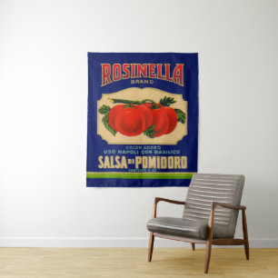 Tenture La sauce tomate Rosinella des années 1930 peut éti