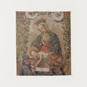 Tenture La Vierge adorant le Christ Enfant Noël