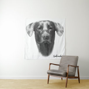 Tenture Labrador Chien charmant