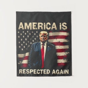 Tenture L'Amérique est de nouveau respectée Trump USA 4 ju