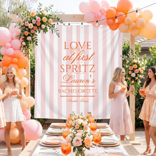 Tenture L'amour au premier Spritz Enterrement de vie de je