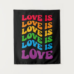 Tenture L'amour est amour gay LGBT
