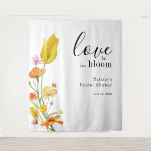 Tenture L'amour est dans la Fête des mariées Fleur sauvage