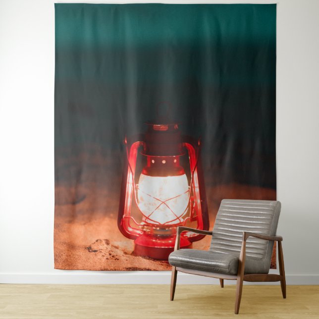 Tenture Lampe à huile (En situation)