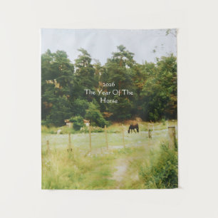 Tenture L'Année du Cheval, 2026,
