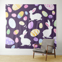 lapin avec oeufs de pâques