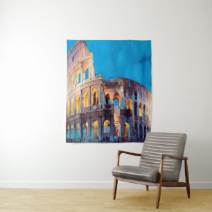 Tenture ldp COLOSSEUM Rome - par nuit