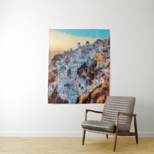 Tenture ldp OIA - coucher de soleil -