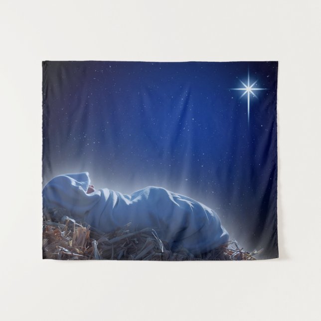 Tenture Le cadeau de Noël (Devant (Horizontal))