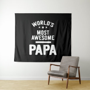 Tenture Le cadeau Papa Père le plus génial du monde