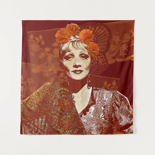 Tenture Le diable est une femme (Devant)