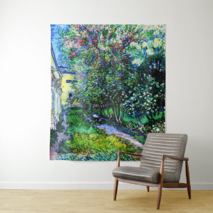 Tenture Le Jardin de l'Asile à Saint-Rémy, Van Gogh