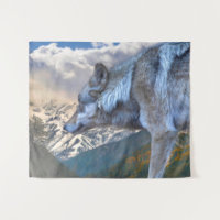 LE LOUP SEUL SURPLORE LA LIBERTÉ