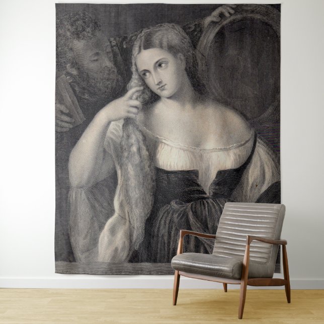 Tenture Le modèle (En situation)