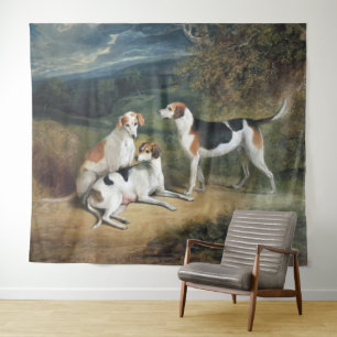 Tenture Le musée des Beaux-Arts de Trois Hounds  Mur