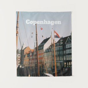 Tenture Le Nyhavn emblématique, Copenhague, Danemark