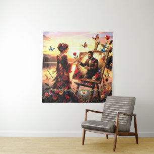 Tenture Le véritable art touche toujours votre cœur