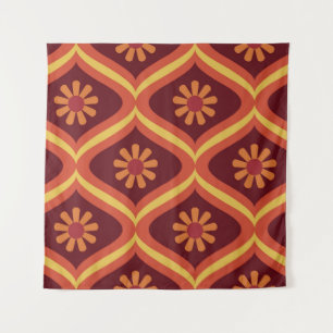 Tenture les années 70 rétro vintage Mid Century moderne Pa