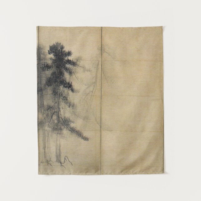 Tenture Les pins de Hasegawa Tōhaku (Devant)