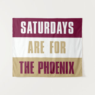 Tenture Les samedis sont pour le Phoenix, l'Université Elo