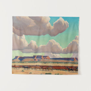Tenture Les vastes terres de Navajo par Maynard Dixon