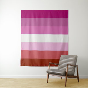 Tenture Lesbian Pride Flag LGBTQ