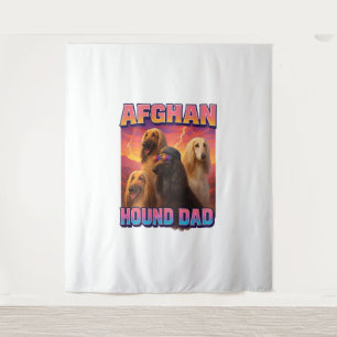 Tenture Lévrier afghan