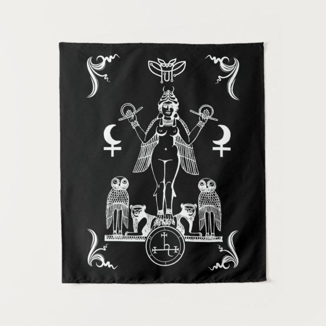 Tenture Lilith Altar Tapestry (Devant)