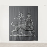 Lion de Juda Jah Armée INI Haile Selassie Rasta