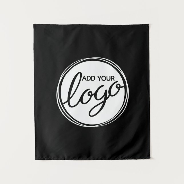 Tenture Logo d'entreprise personnalisé (Devant)